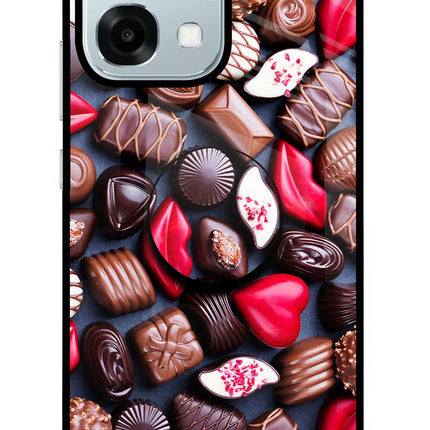 Chocolates Oppo F31 5G Pop Case by Casekaro