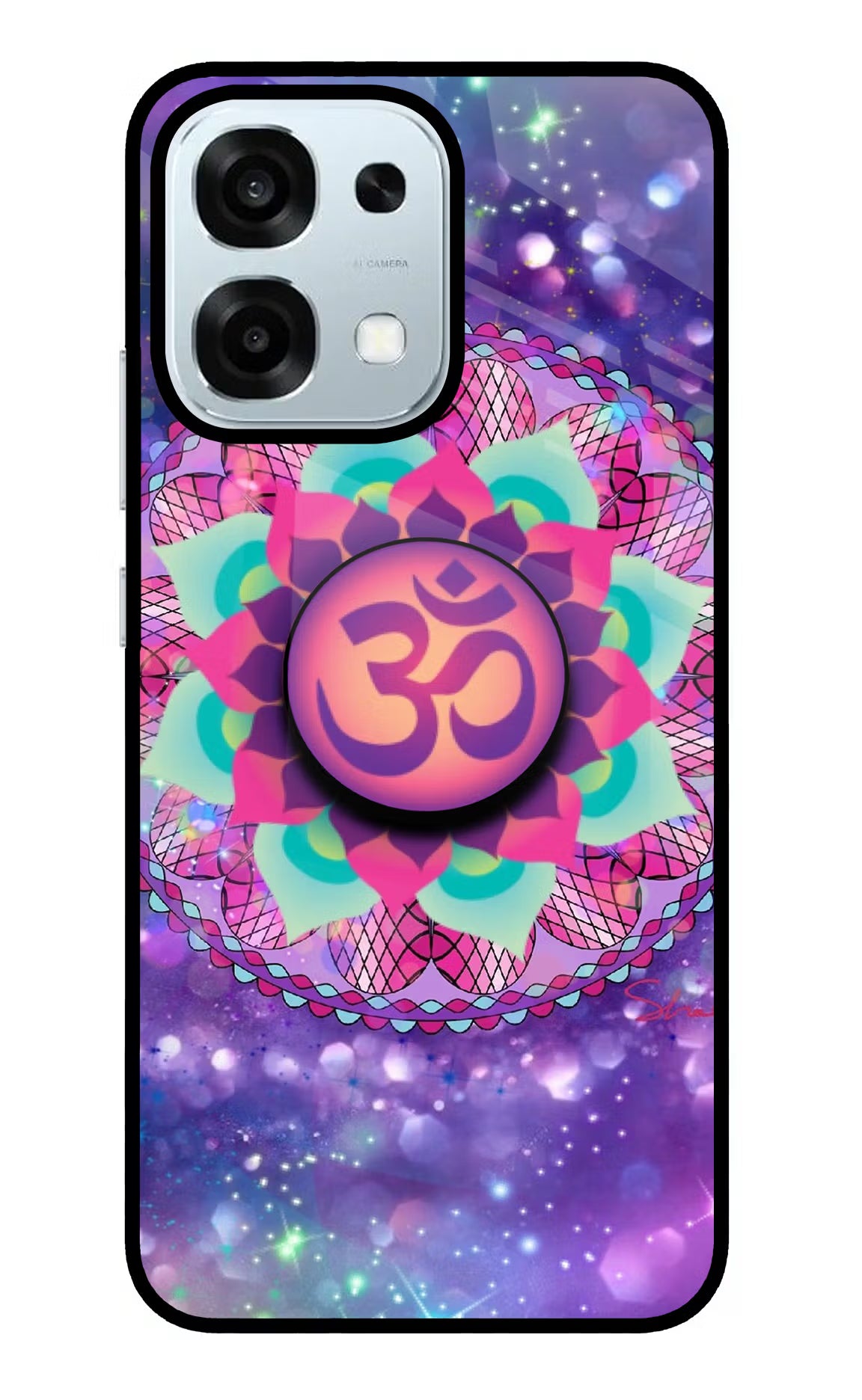 Om Purple Oppo F31 5G Pop Case by Casekaro