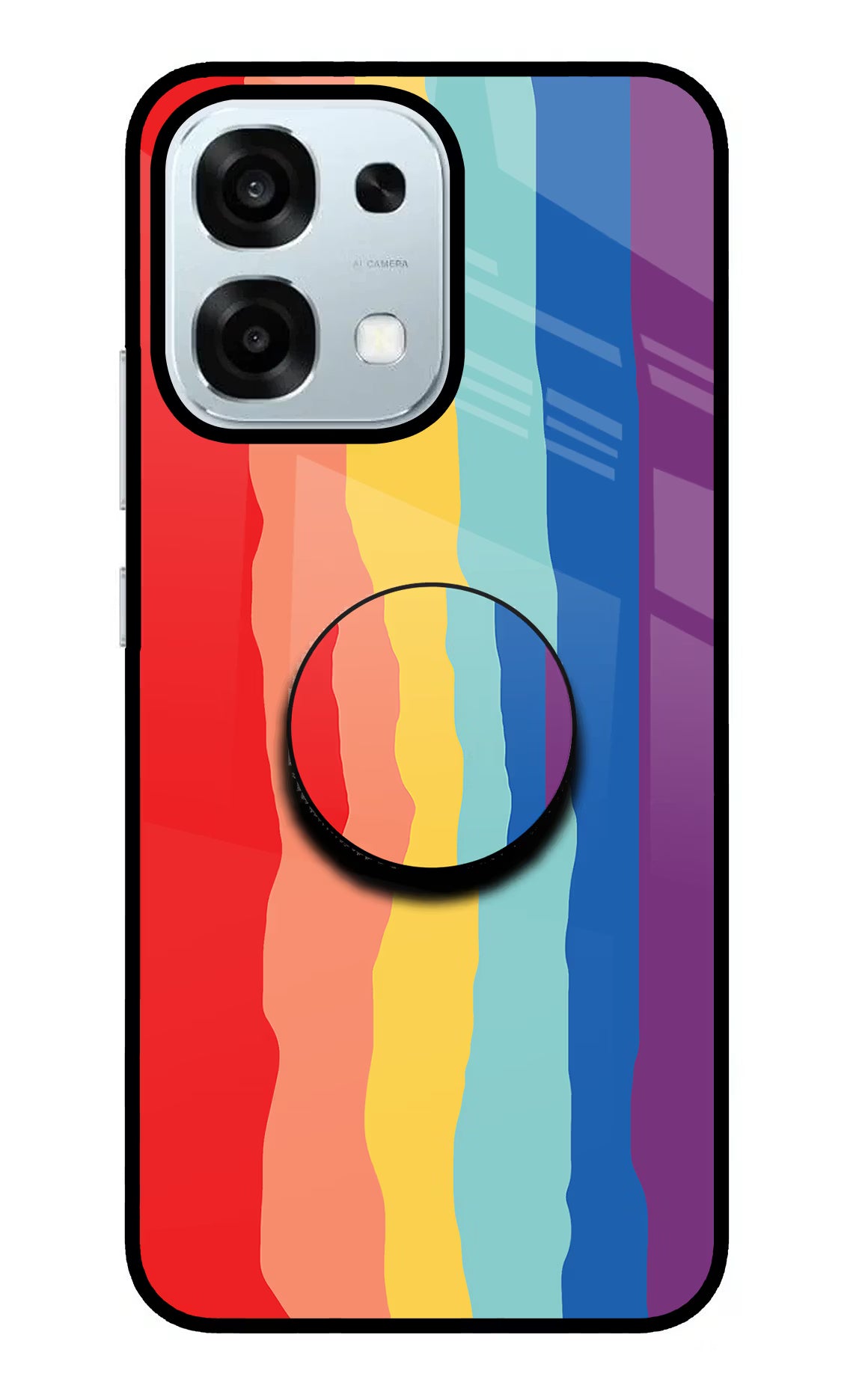 Rainbow Oppo F31 5G Pop Case by Casekaro