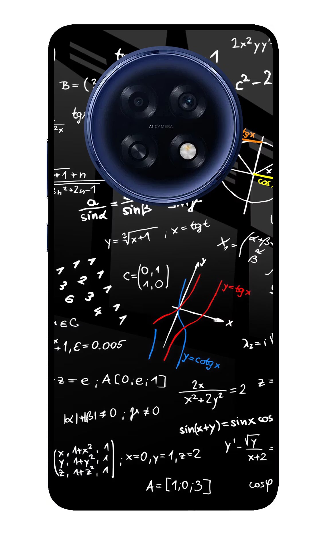 Mathematics Formula Oppo F31 Pro Plus 5G Glass Case Back Cover by Casekaro