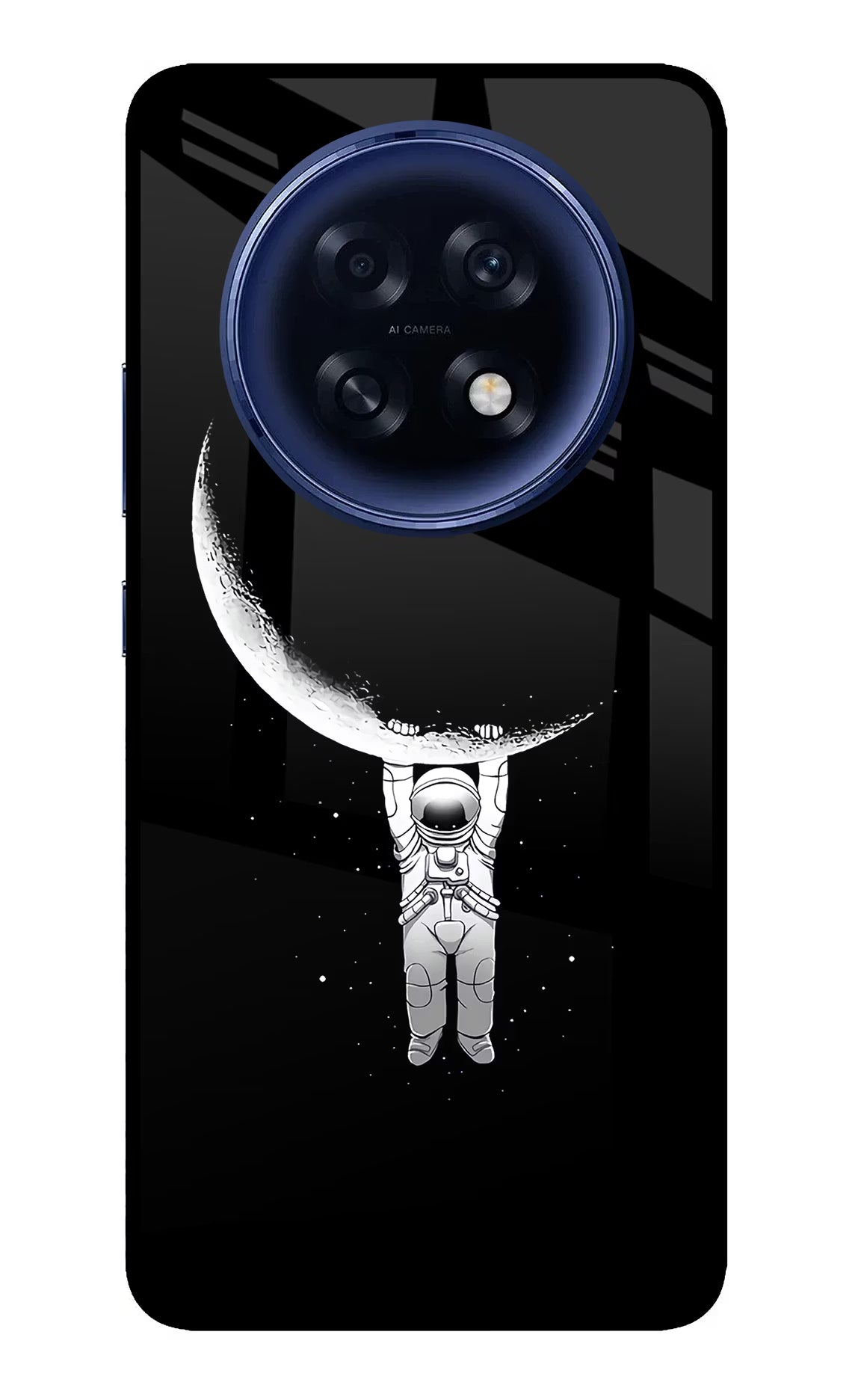 Moon Space Oppo F31 Pro Plus 5G Glass Case Back Cover by Casekaro