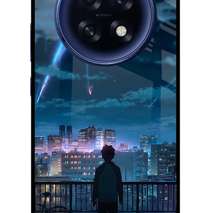Anime Oppo F31 Pro Plus 5G Glass Case Back Cover by Casekaro