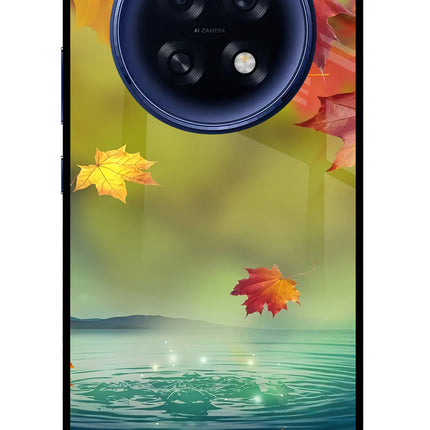 Flowers Oppo F31 Pro Plus 5G Glass Case Back Cover by Casekaro