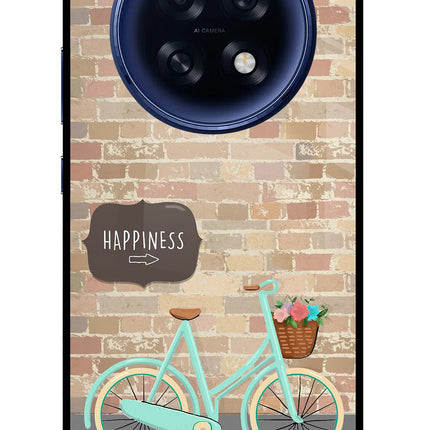 Happiness Artwork Oppo F31 Pro Plus 5G Glass Case Back Cover by Casekaro