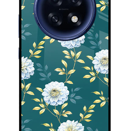 Flowers Oppo F31 Pro Plus 5G Glass Case Back Cover by Casekaro