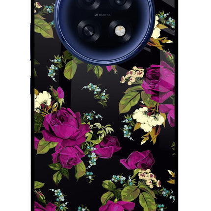 Flowers Oppo F31 Pro Plus 5G Glass Case Back Cover by Casekaro