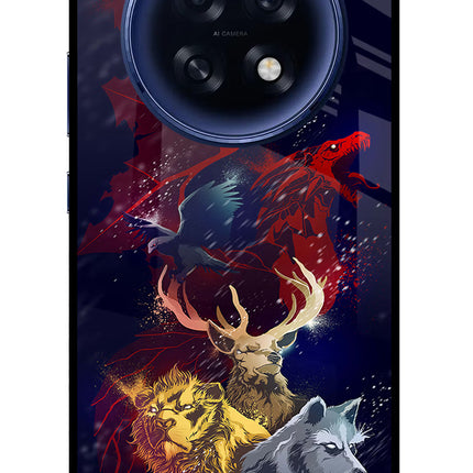 Game Of Thrones Oppo F31 Pro Plus 5G Glass Case Back Cover by Casekaro