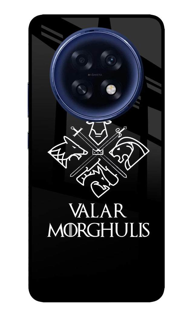 Valar Morghulis | Game Of Thrones Oppo F31 Pro Plus 5G Glass Case Back Cover by Casekaro