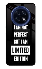 I Am Not Perfect But I Am Limited Edition Oppo F31 Pro Plus 5G Glass Case