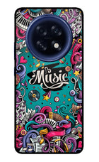 Music Graffiti Oppo F31 Pro Plus 5G Glass Case
