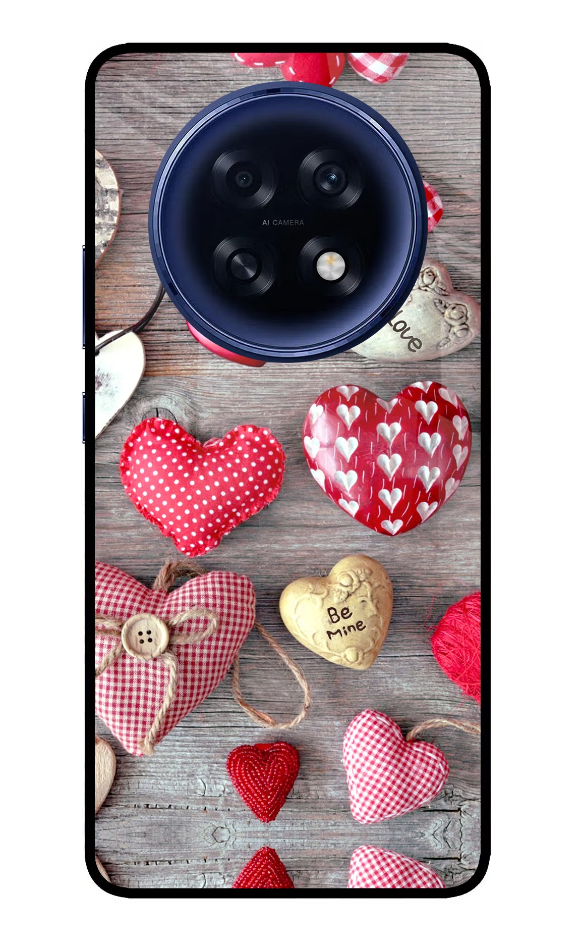 Love Wallpaper Oppo F31 Pro Plus 5G Glass Case