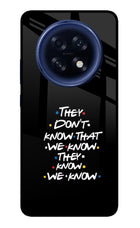 FRIENDS Dialogue Oppo F31 Pro Plus 5G Glass Case