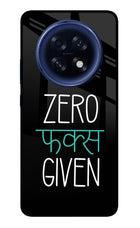 Zero Fucks Given Oppo F31 Pro Plus 5G Glass Case