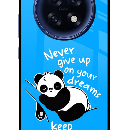 Keep Sleeping Oppo F31 Pro Plus 5G Glass Case Back Cover by Casekaro