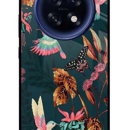 Birds Oppo F31 Pro Plus 5G Glass Case Back Cover by Casekaro