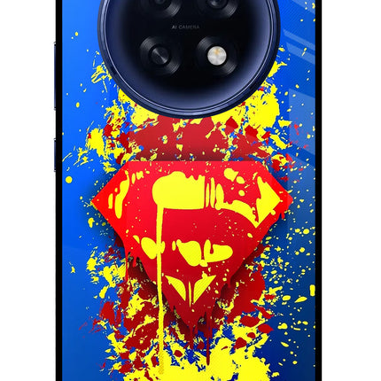 Superman logo Oppo F31 Pro Plus 5G Glass Case