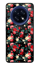 Rose Pattern Oppo F31 Pro Plus 5G Glass Case