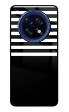 Black and White Print Oppo F31 Pro Plus 5G Glass Case