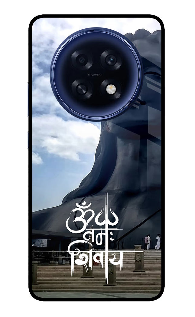 Om Namah Shivay Oppo F31 Pro Plus 5G Glass Case Back Cover by Casekaro