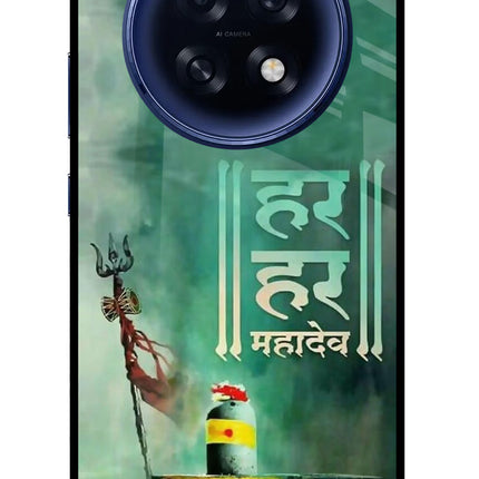 Har Har Mahadev Shivling Oppo F31 Pro Plus 5G Glass Case