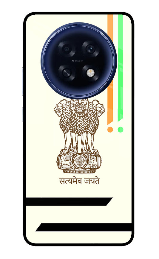 Satyamev Jayate Brown Logo Oppo F31 Pro Plus 5G Glass Case