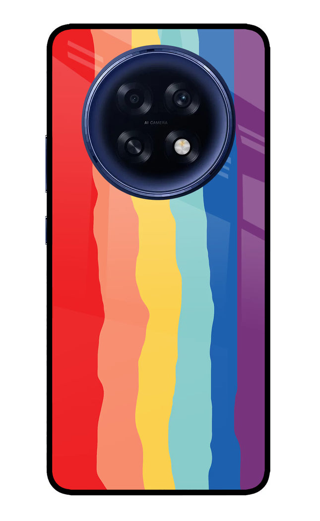 Rainbow Oppo F31 Pro Plus 5G Glass Case Back Cover by Casekaro