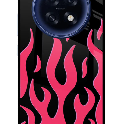 Fire Flames Oppo F31 Pro Plus 5G Glass Case
