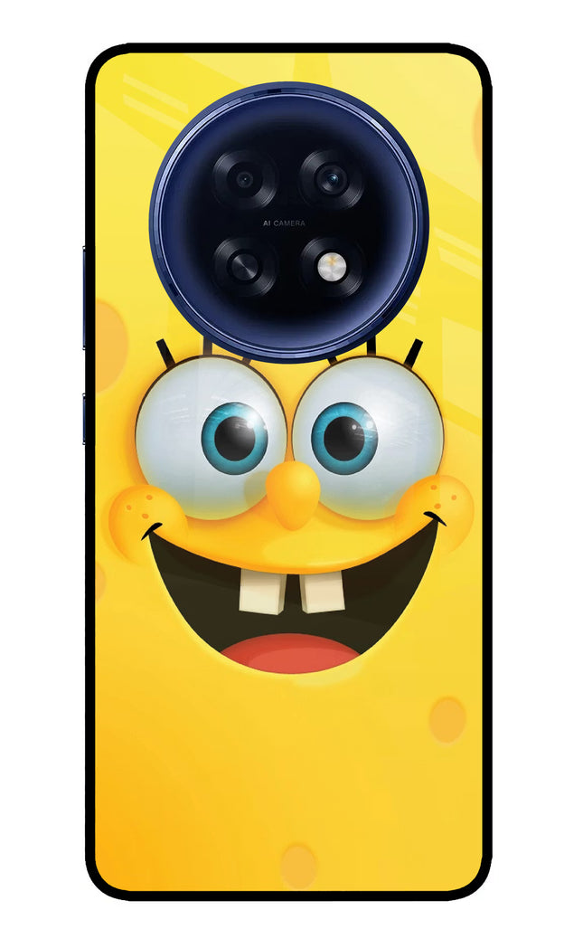 Sponge 1 Oppo F31 Pro Plus 5G Glass Case Back Cover by Casekaro