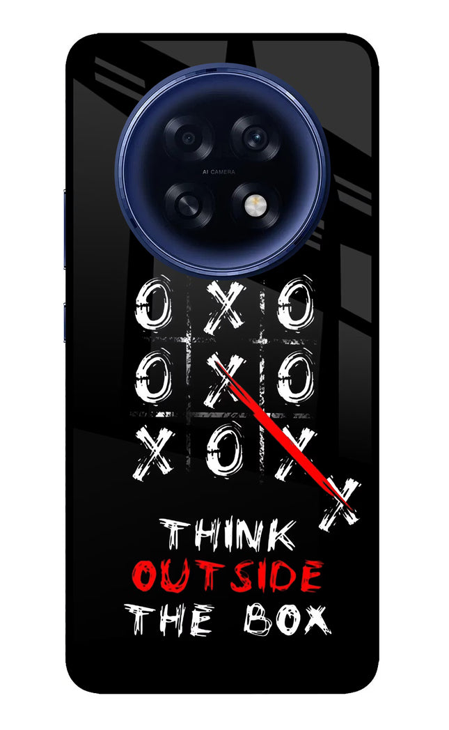 Think out of the BOX Oppo F31 Pro Plus 5G Glass Case Back Cover by Casekaro