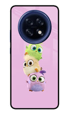 Cute Little Birds Oppo F31 Pro Plus 5G Glass Case