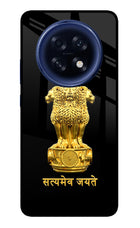 Satyamev Jayate Golden Oppo F31 Pro Plus 5G Glass Case