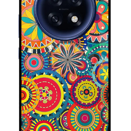 Gol Gol Art Oppo F31 Pro Plus 5G Glass Case Back Cover by Casekaro