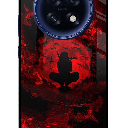 Itachi Uchiha Oppo F31 Pro Plus 5G Glass Case Back Cover by Casekaro