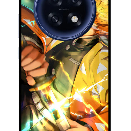 Demon Slayer Oppo F31 Pro Plus 5G Glass Case Back Cover by Casekaro
