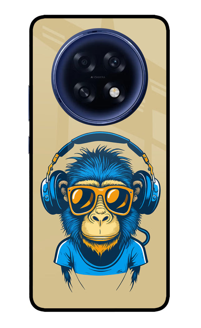 Monkey Headphone Oppo F31 Pro Plus 5G Glass Case