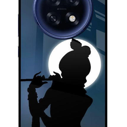 Shri Krishna Silhouette Oppo F31 Pro Plus 5G Glass Case