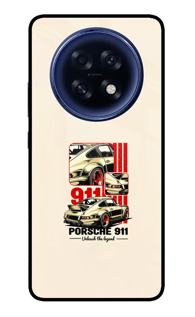 Classic Porsche 911 Oppo F31 Pro Plus 5G Glass Case Back Cover by Casekaro