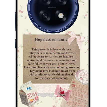 Hopeless Romantic Oppo F31 Pro Plus 5G Glass Case Back Cover by Casekaro