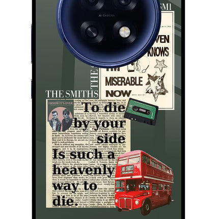 The Smiths Oppo F31 Pro Plus 5G Glass Case Back Cover by Casekaro