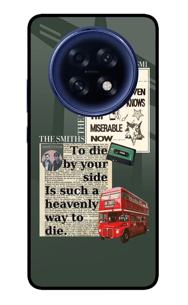The Smiths Oppo F31 Pro Plus 5G Glass Case Back Cover by Casekaro
