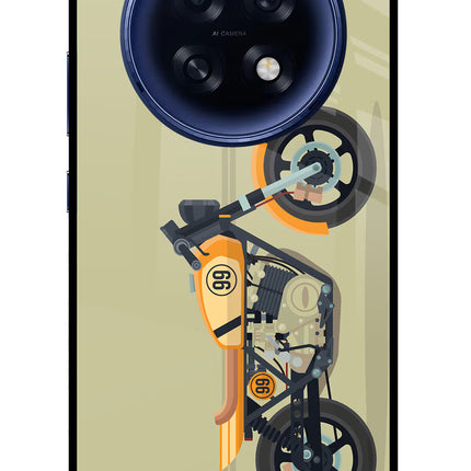 Vertical Speedster Oppo F31 Pro Plus 5G Glass Case