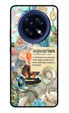 Aquarius Zodiac Oppo F31 Pro Plus 5G Glass Case