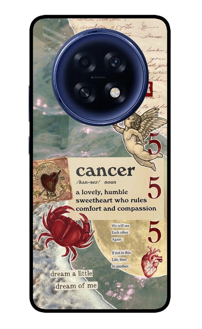 Cancer Zodiac Oppo F31 Pro Plus 5G Glass Case