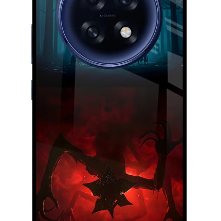 Ordinary Things Downside Up Oppo F31 Pro Plus 5G Glass Case Back Cover by Casekaro