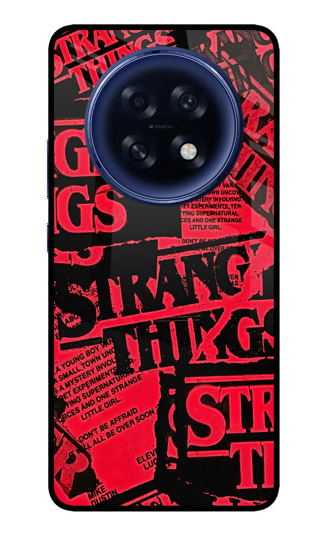Ordinary Things Oppo F31 Pro Plus 5G Glass Case Back Cover by Casekaro