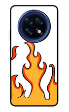 Fired Up – White Oppo F31 Pro Plus 5G Glass Case