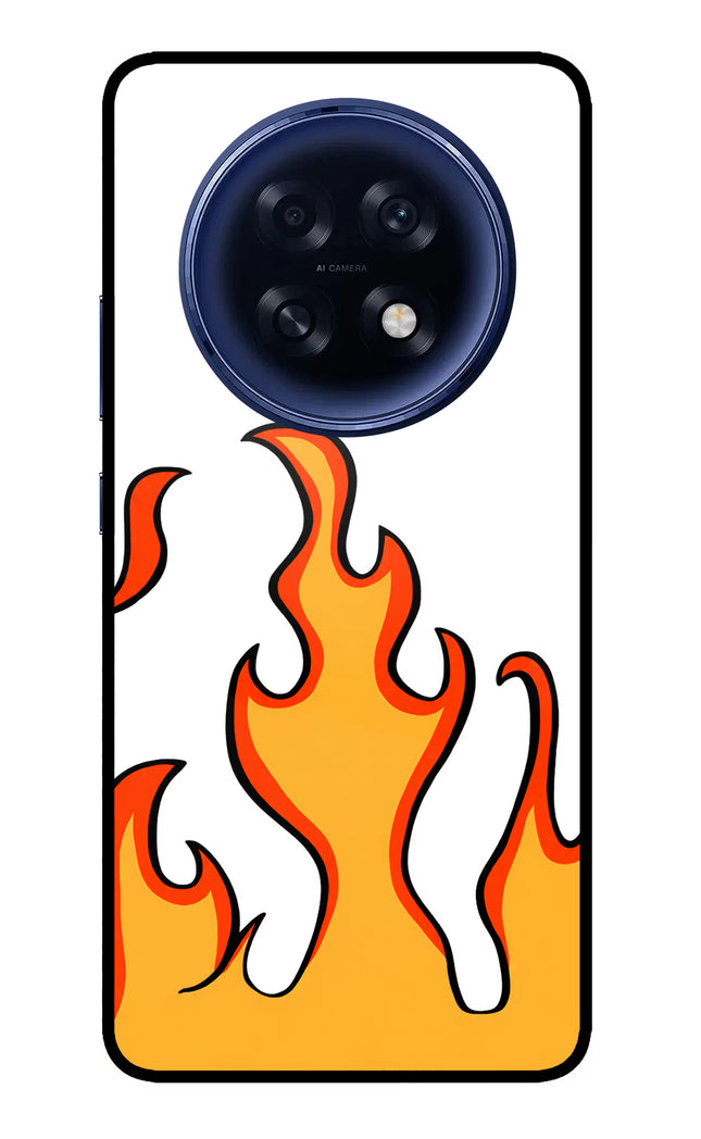 Fired Up – White Oppo F31 Pro Plus 5G Glass Case