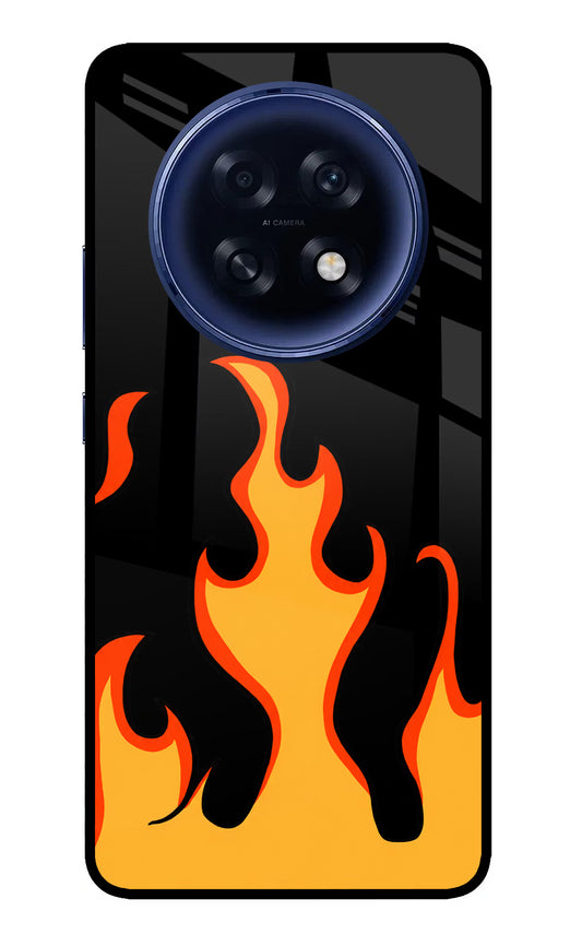 Fired Up – Black Oppo F31 Pro Plus 5G Glass Case