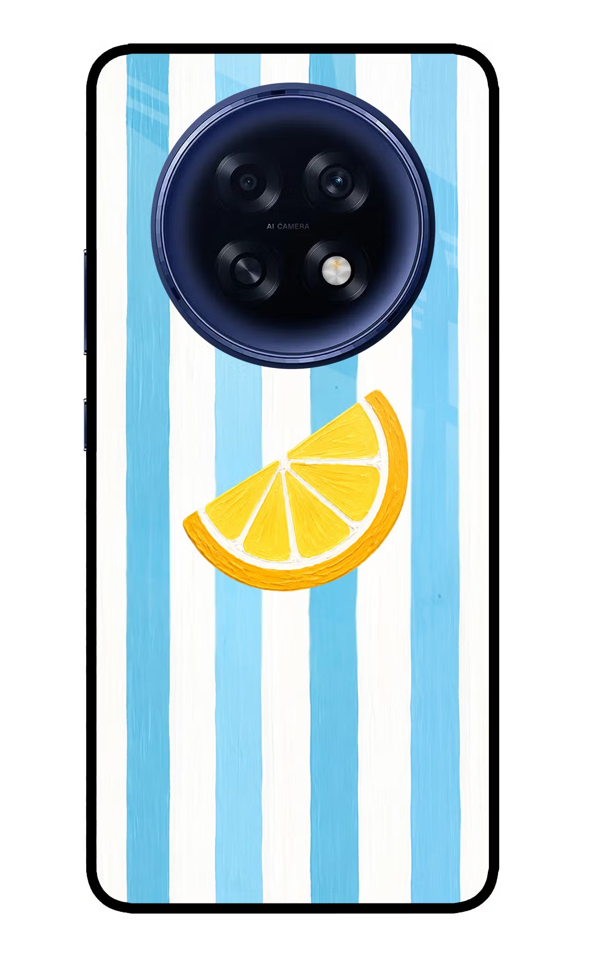 Summer Lemon Oppo F31 Pro Plus 5G Glass Case Back Cover by Casekaro