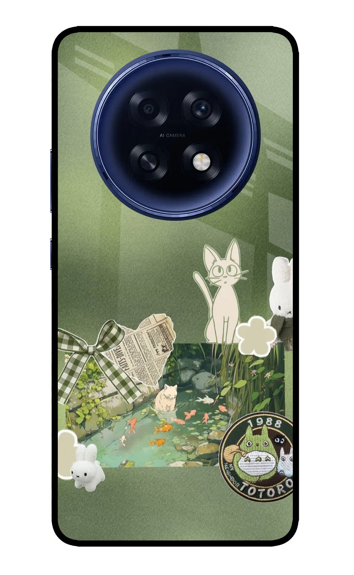 Aesthetic anime Oppo F31 Pro Plus 5G Glass Case